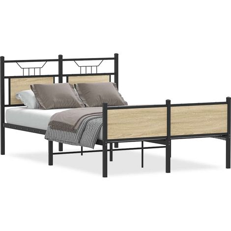 Maison Exclusive - Estructura de cama sin colchón madera roble So (1/5)