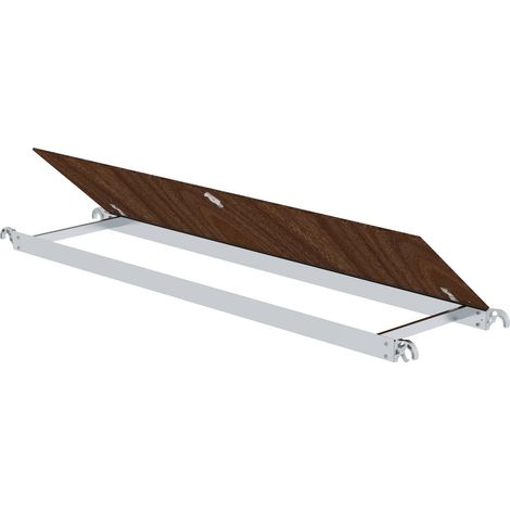 Günzburger Steigtechnik Plate-forme avec trappe longitudinale 2,45 m - 027985