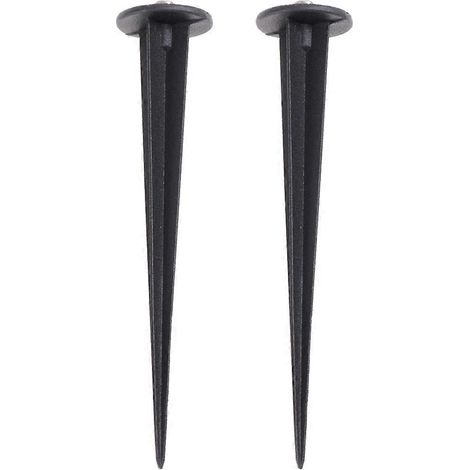 Bouchon de terre en aluminium pour éclairage extérieur LED (6 pièces incluses) (1/5)