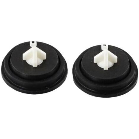 Set mit 2 Ventilmembran-Unterlegscheiben, Membranen für Schwimmerventile, einfache Reparatur der Toilettenspülung, Schwimmerventile, hochwertiges Gummimaterial (2 Stück) (1/5)