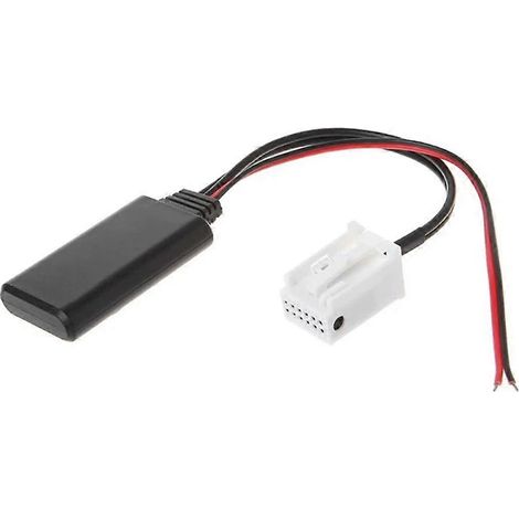 Module Bluetooth 12 broches, adaptateur de câble auxiliaire pour autoradio sans fil Peugeot 307, 408, 508, Citroën et autoradio Sega. (1/5)