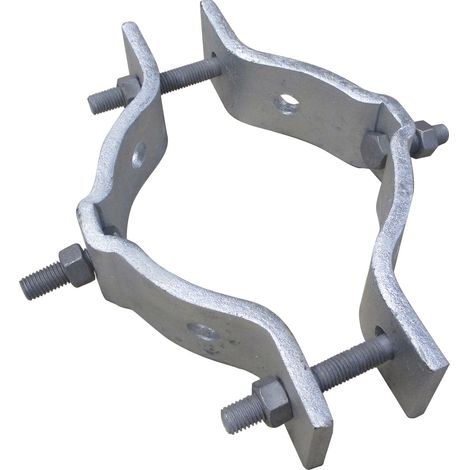 Kit 2 demi-colliers pour poteau bois CNV 60 160 6857418 MICHAUD BR073