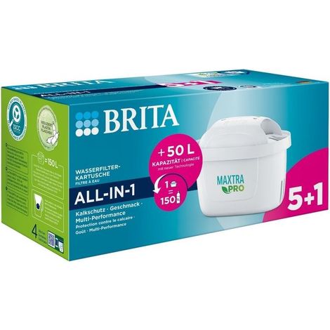 Brita Maxtra Pro Pure 5+1 120559 Caraffa filtrante Bianco (1/2)