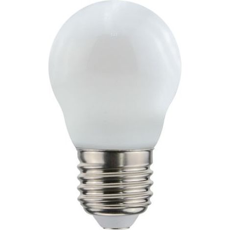 Ampoule LED Sphérique E27 – 7W – 1055 lm – 2700 K – Verre Opale – Équivalent 75 W