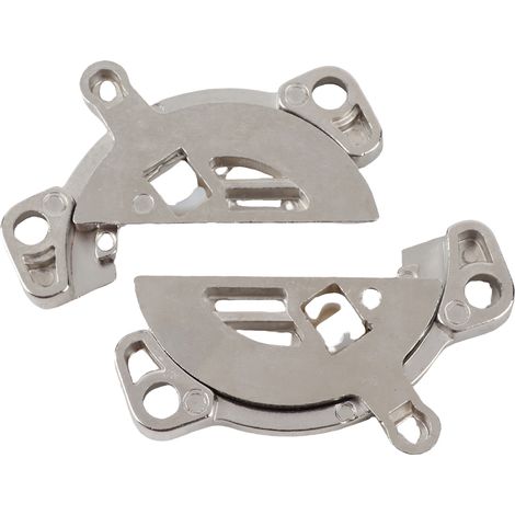 Conector de bucle de mesa de aleación de zinc de liberación rápida, accesorio de ferretería para mesas de comedor y muebles. (1/5)