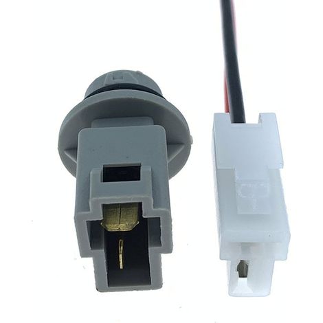 Kfz-Steckverbinder für Blinker, Bremslichter und Rücklichter Buchsen Kfz-Scheinwerferhalterungen Lampenfassungen – Buchsen + Stecker