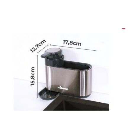 ORGANIZADOR DISPENSADOR JABÓN PARA FREGADERO - ACE - DINTEX