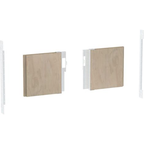 Geberit Duofix, plaque de montage pour WC avec armoire (1/2)