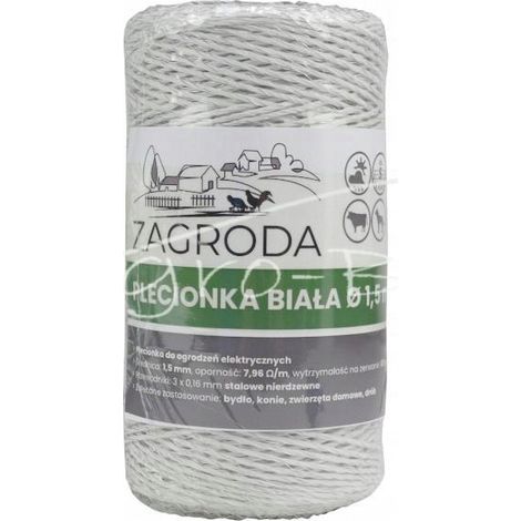 Cuerda trenzada de alambre para esquiladora, 250 m, resistente para esquiladora, resistente a los rayos UV.