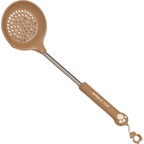 Ustensiles de cuisine de qualité alimentaire résistants aux hautes températures - Spatule spéciale pour wok en silicone antiadhésif (1/5)