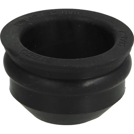 Raccord siphon caoutchouc avec moulure 1 1/4’’ diam. 40 mm