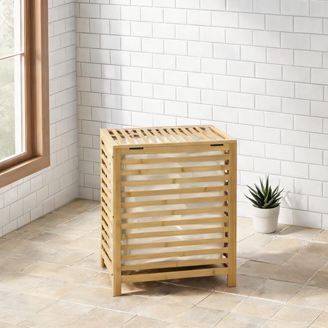 Accessoire de nettoyage en bambus Polyester 50 x 36 x 60 cm (1/5)