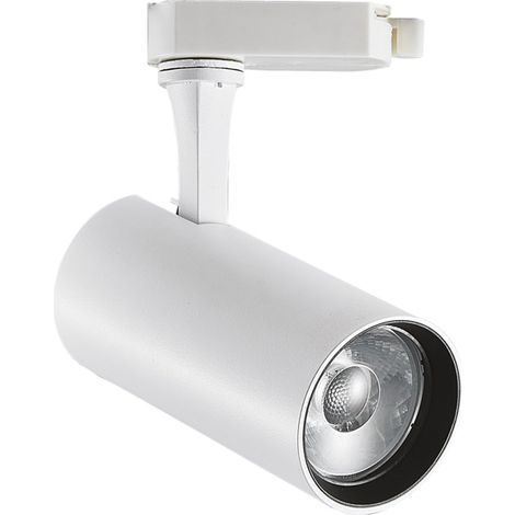 Proiettore Fox On-Off Alluminio-Materie Plastiche Bianco Led 25W 3000K Cri90 (1/2)