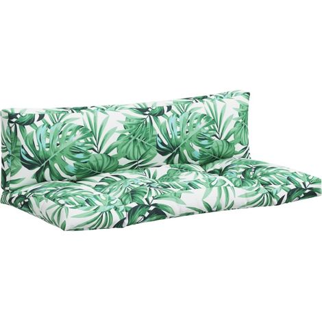 Maison Exclusive - Cojines para palets 2 unidades tela estampado