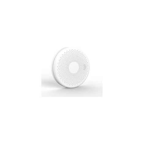 Détecteur de fumée et de monoxyde de carbone intelligent Graffiti WiFi 2-en-1 Détecteur d'incendie domestique Fonction d'alarme sonore et lumineuse sans pile (1/5)