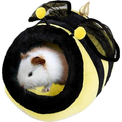 Cama Para Roedores - Cueva De Felpa Con Cierre - Para Chinchillas, Erizos, Cobayas, Hámsters Y Ratones - 1 Unidad (1/5)