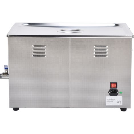 Machine de nettoyage à ultrasons avec minuterie, 22 L, pour hôpitaux, 480 W, prise UE 200-240 V 50 Hz (1/5)