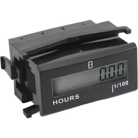 Tachymètre numérique universel avec compteur horaire réinitialisable, étanche IP65, pour tondeuses à gazon, motos et quads