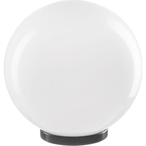 GLOBO OPALE BIANCO D 25 CM CON BASE E27- 2,0 pz