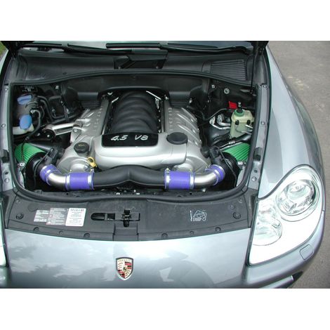Kit d'admission direct pour Porsche Cayenne 4.5Li V8 340cv – Réduction des émissions polluantes – Amélioration de la performance moteur – 41001049 – Green