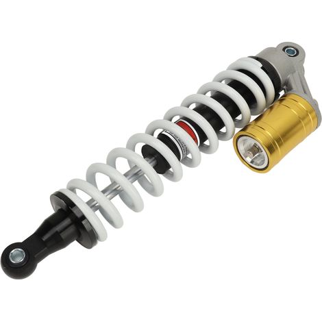 390 mm einstellbarer Hochleistungsstoßdämpfer, robuster Stoßdämpfer für Motorrad, Quad, Go-Kart, Federwiderstand, einstellbare Stoßdämpfung (1/5)