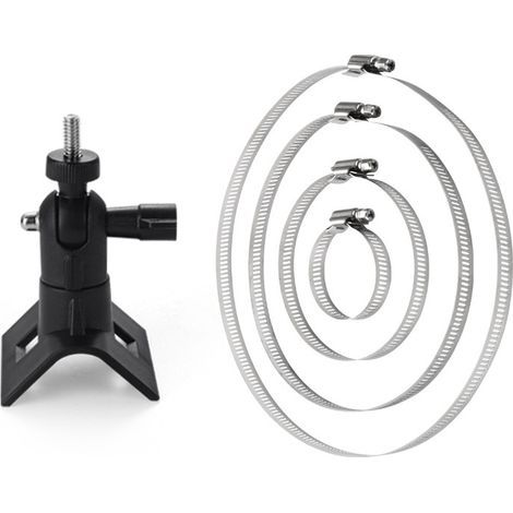 Support Universel Pour Caméra de Surveillance Arlo Pro 4, 3, 2, EufyCam 2C/2C Pro/3/3C/E, Arlo Ultra 2 - Noir (1/4)