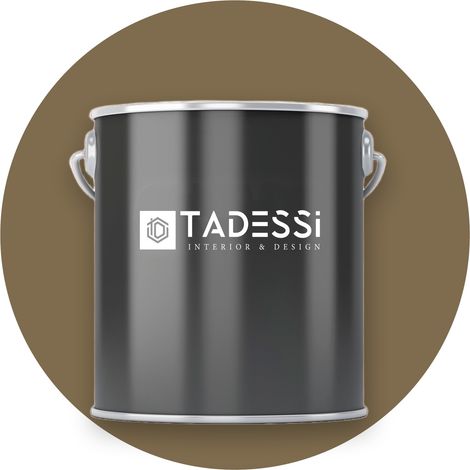 TADESSI Wall Select Wandfarbe Braun - Karamellbraun - abwaschbare Innenfarbe matt - Dispersionsfarbe - Geruchsarm und Lösemittelfrei (1/5)