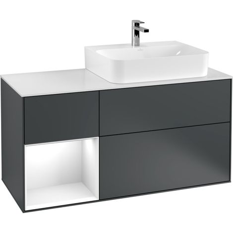 Villeroy & Boch G141GFHG Meuble sous-lavabo Finion G14 (1/2)