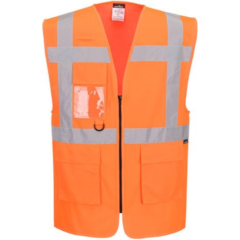 Chaleco ejecutivo de alta visibilidad ES1 Essential PORTWEST ES476 6XL Naranja
