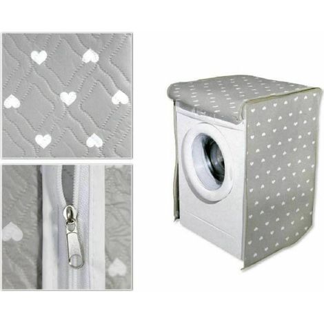 Trade Shop - Funda Acolchada Universal Para Lavadora 63 X 58 X 85 Cm -