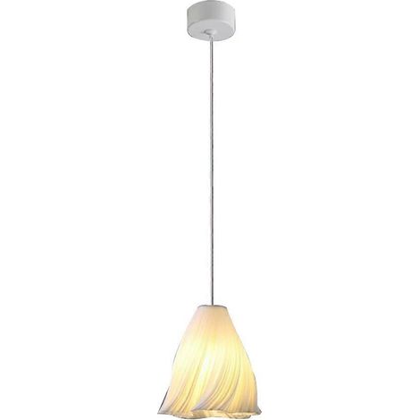 PVC-Kronleuchter mit Lampenschirm, Treppenhaus, wellenförmiges Design, Deckenleuchte für Schlafzimmer, Kücheninsel, Wohnzimmer D (1/5)