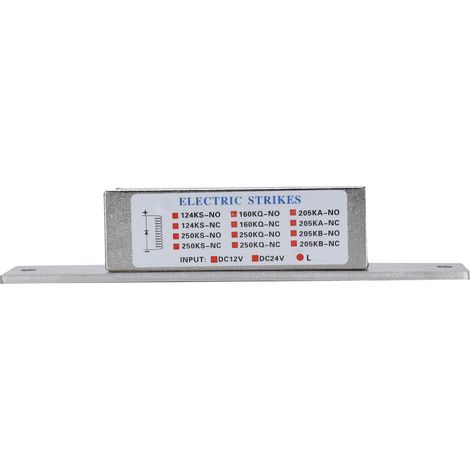 Gâche électrique 12 V pour porte étroite, serrure domestique à cathode pour fournitures pour la maison (1/5)