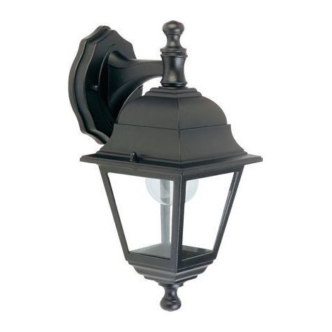 Petite Applique Au Bas E27 ligne nano noire (1/3)