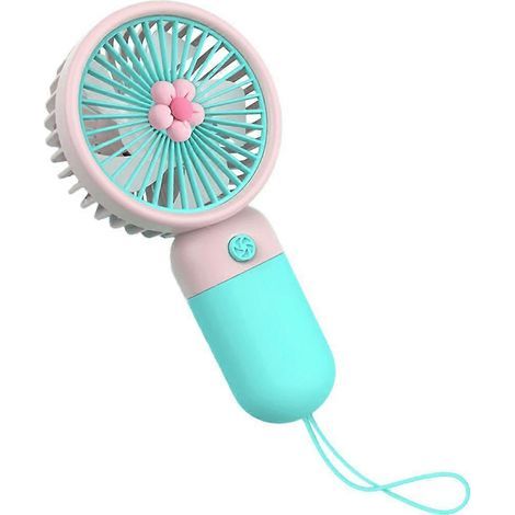 New Flower Mini Portable Fan - Portable Fan - Fan with USB Storage - AquaForge (1/5)