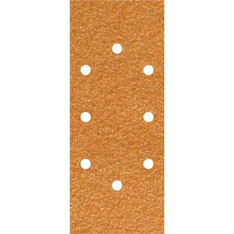 Wolfcraft Schleifstreifen Korund K180 gelocht 93 x 230 mm 5 Stück für Schwingschleifer (1/2)