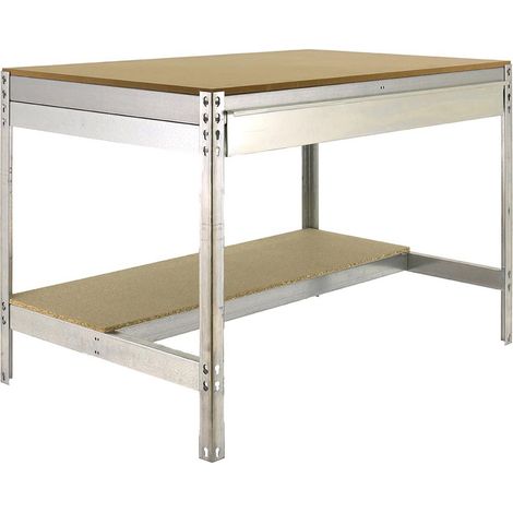 SimonRack établi de travail argenté capacité 600 kg
