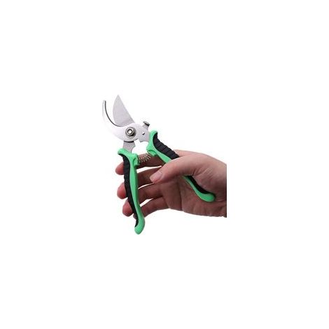 Rutschfeste Gartenschere mit arretierbarem Griff, professionelle Gartenschere zum Reparieren von Blumenzweigen, multifunktionale Gartenschere (grün) - Crezuo