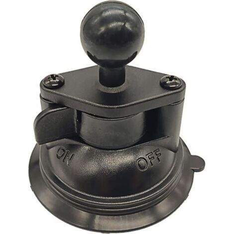 Base de ventosa con bola de 1" para parabrisas de vehículo (1/4)