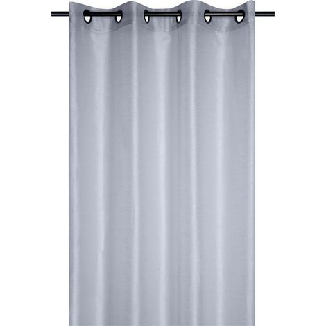 Rideau LINWOOD 140x260 argent brillant (1/3)