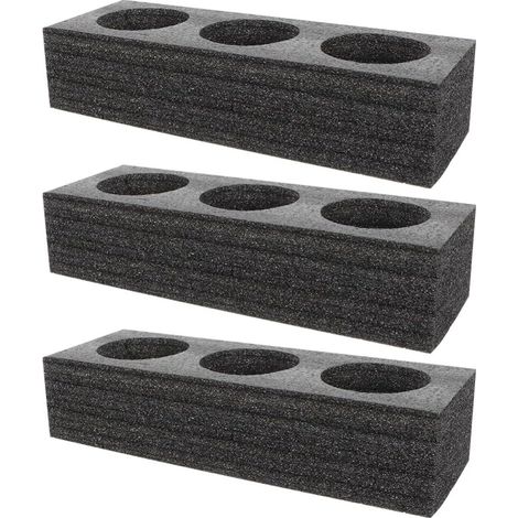 Porte-gobelets Portable 3 Pièces Porte-gobelets Support Demballage De Boissons Support De Tasse Dextérieur Plateau Demballage De Thé