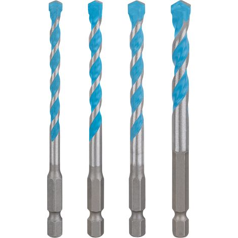Bosch Drill bits, set EXPERT HEX-9 Multi Construction Drill Bit Set, 5.5 x 60 x 100 6 x 60 x 100 7 x 60 x 100 8 x 50 x 100 mm, 4 pcs 2608902369