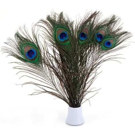 Promotion, Véritables plumes de paon social, 25-30 cm, superbe décoration pour mariage, Noël, Halloween, maison (20 pièces bien sûr),