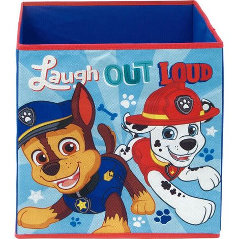 Cube de Rangement Pat Patrouille - 31x31x31 cm