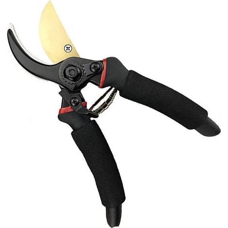 8-Zoll-Profi-Gartenschere aus Titan in Premiumqualität, manuelle Gartenschere, Gartenzange und Heckenschere. (1/5)