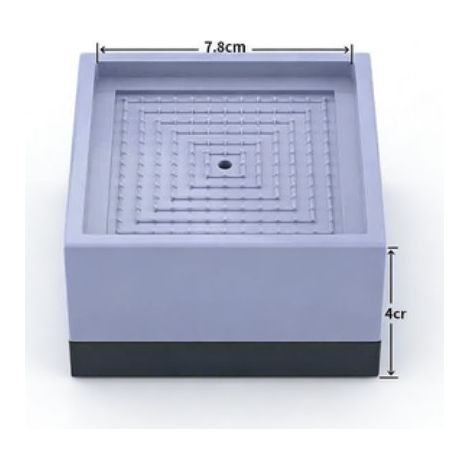 Les pieds de table et de chaise carrés universels en 4 pièces peuvent utiliser des pieds de canapé robustes (1/3)