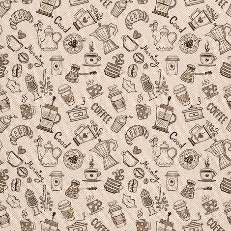Telas decorativas para exteriores Oxford - Motivo Coffee Time (1/5)