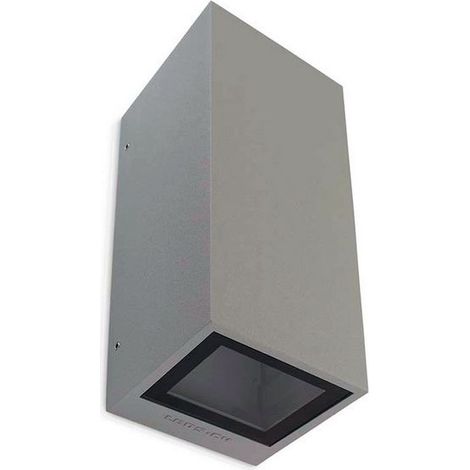 Leds-C4 Afrodita - Applique da esterno Up Down a 2 luci Grigio IP65, GU10 (1/3)