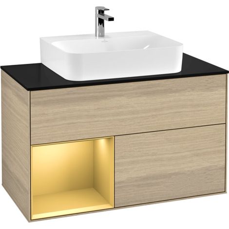 Villeroy & Boch F112HFPC Meuble sous-lavabo Finion F11 (1/2)
