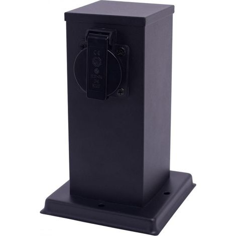 Poteau Électrique De Jardin - 20 Cm - 2 Prises 16 A - Pour Extérieur Jardin Terrasse - 1 Pièce (1/4)
