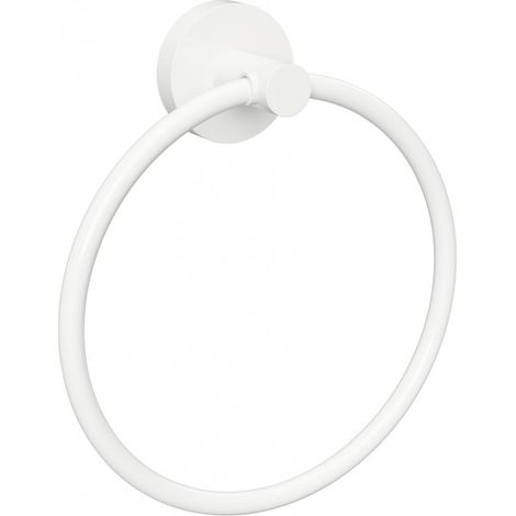 Anneau de serviette WHITE en laiton blanc 15 cm (1/3)